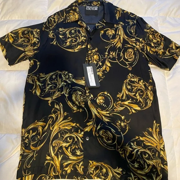 Versace Jeans Couture (Black Garland Shirt)